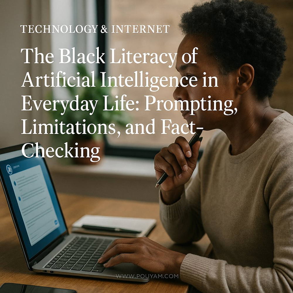 The Black Literacy of Artificial Intelligence in Everyday Life: Prompting, Limitations, and Fact-Checking