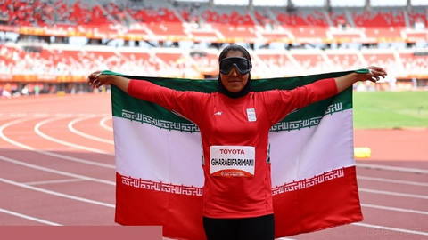 🥉 برنز قرایی در پرتاب دیسک