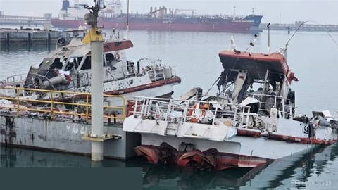 Enemy attack on 2 rescue vessels in Hormozgan