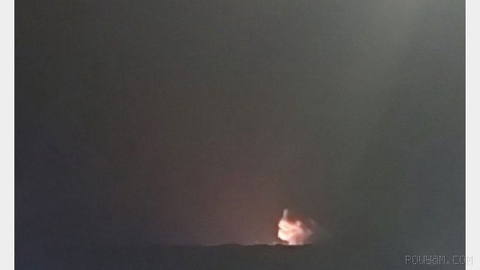 ⚡Image attributed to an explosion in Taft, Yazd Province — 2 Mordad 1405
