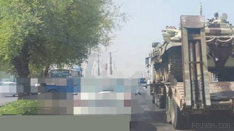People’s Report: Tanks Transferred from Ahvaz Toward Abadan