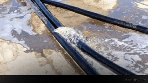 Fars News Agency reports the discovery of a 900-meter illegal oil pipeline in the province