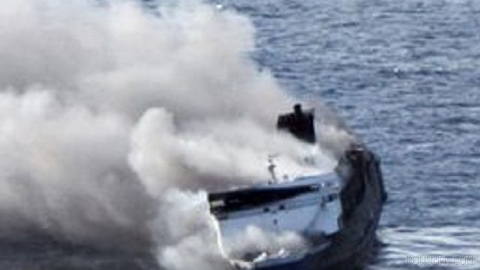 UK Maritime Trade Operations says a ship was targeted by an unmanned surface vessel 9 nautical miles off Al-Mukha