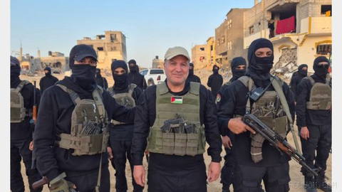Leader of a paramilitary group named “Combat Terrorism Strike Force” in Gaza