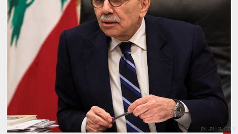 نواف سلام، نخست‌وزیر لبنان در دیدار با میشل عیسی، سفیر آمریکا و ژنرال