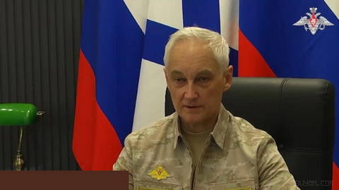 Russian Defense Minister Andrey Belousov has inspected the Battlegroup East in the combat zone.