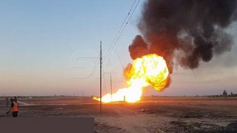 Suriye’nin gaz ihracat boru hattında patlama bildirildi; birkaç santrali aksattı