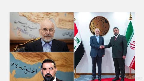 هیبت الحلبوسی، رییس مجلس عراق، یک روز پس از دیدار با محمدباقر قالیباف،