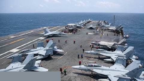 ⚓ USS George Washington reached the Middle East and is expected to