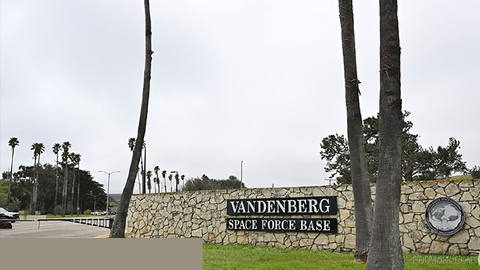 US security forces at Vandenberg Space Force Base in California hold