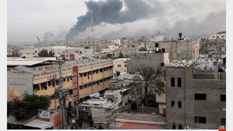 Israel’s army says it targeted one of Hamas’s commanders in Sunday’s attack on southern Gaza