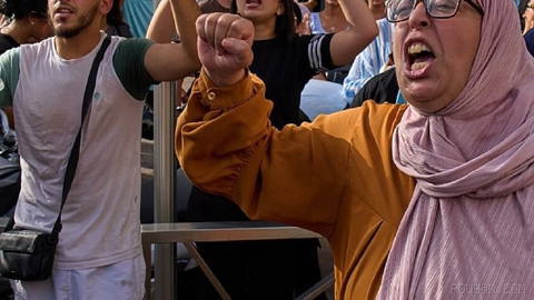 Ceuta has seen two days of protests over the migration crisis, with