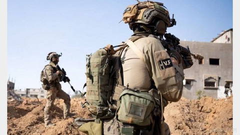 The Israeli army said it identified and targeted a terrorist in the north of the Gaza Strip on Thursday.