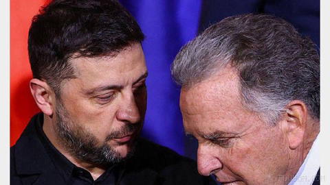 Ukraine’s president says his country will not carry out airstrikes during the trip of Steve Witkoff and Jared Kushner,