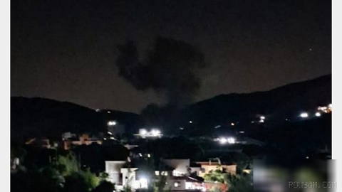 The Israeli army said that Friday evening airstrikes in southern Lebanon were in response