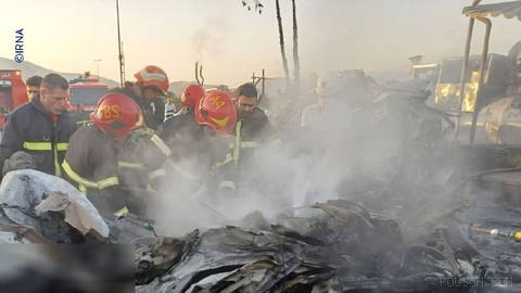 🔶11 killed due to the explosion of a fuel tanker on the Sanandaj–Hamadan road