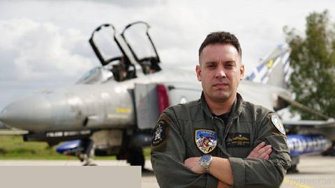 Two Greek Air Force pilots, Ioannis Blasis (40) and Dimitrios Petro (37), were killed today in the crash of an F-4E Ph…