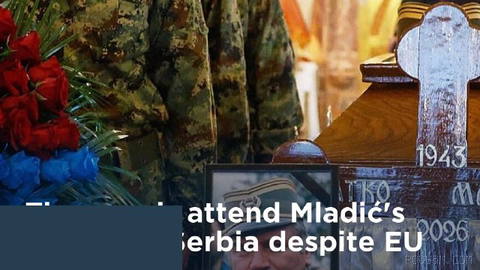 Serbian ministers attended despite earlier assurances no serving