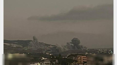 Israeli forces targeted the valleys of al-Salouqi and al-Hujayr in southern Lebanon with artillery shells last night.
