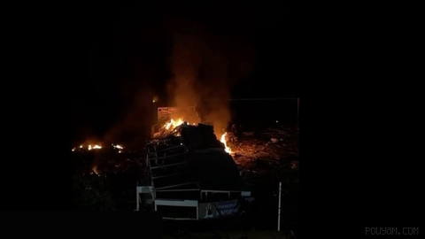 ⚡Russia's Sochi port hit in fiery strike by Ukrainian sea drone, officials claim.