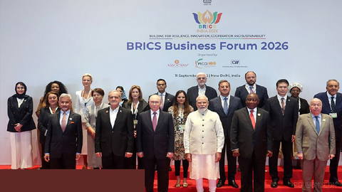 🌍 BRICS leaders unanimously adopt the New Delhi Declaration, calling for