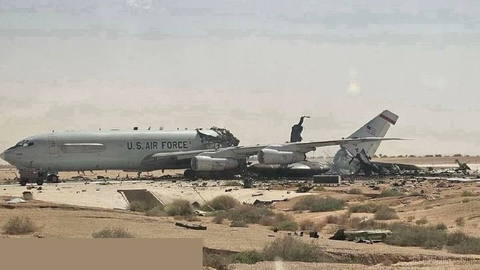 Military personnel provided CBS with photos showing the aftermath of Iranian strikes on US bases.