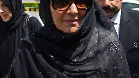 Imran Khan’s sister, the former Pakistani prime minister and a jailed figure, was detained ahead of next week’s protests in support of him.