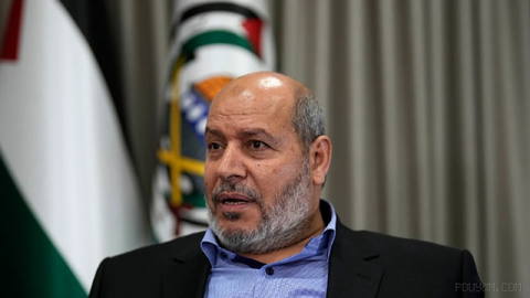 🔵 Khalil Al-Hayya says that the Palestinian President is prevented from