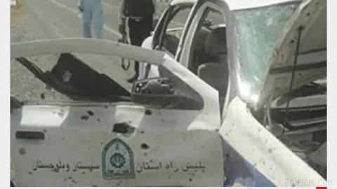 Iranian Islamic Republic Law Enforcement Force says one of its officers was killed in an "armed attack"