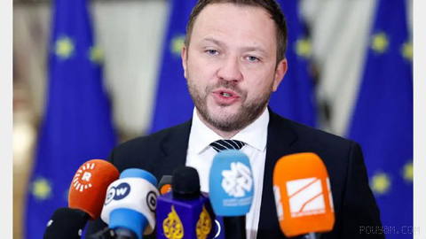 Margo Tsahkhna, Estonia’s foreign minister, announces ban on transit of Russian and Belarusian grain