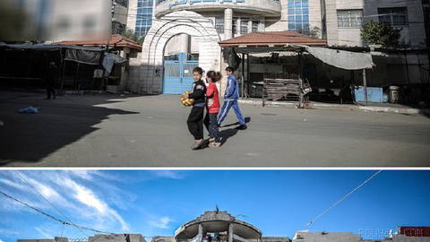 📍 Gaza after 3 years of Israeli genocide: Before & After