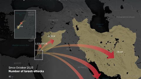 💥 Israeli army says it attacked around 100,000 targets across Gaza,