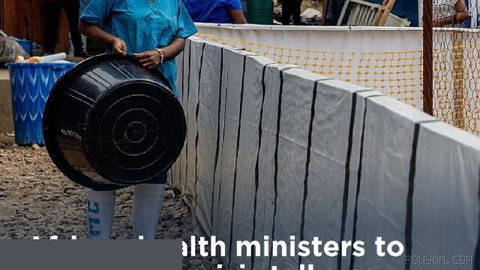 African health ministers will hold crisis talks on Ebola as Nigeria