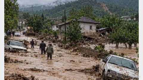 Following heavy rainfall and flooding in rural areas of Salmas and Maku in the province