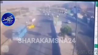 Kamera görüntüleri Senendec’te yakıt taşıyan tanker patlaması felaketinin anını gösteriyor