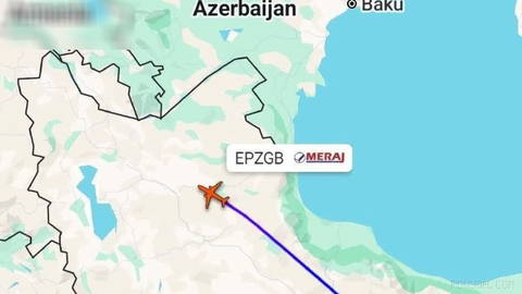 Aircraft carrying Iraqchi is leaving the country toward an undisclosed destination