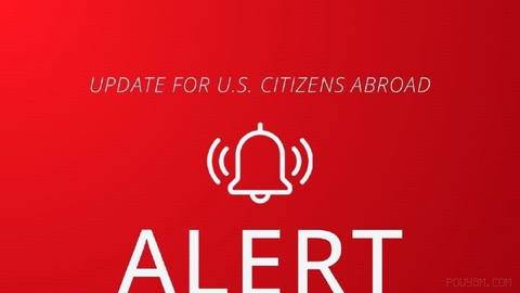 US State Department warning: to all American citizens