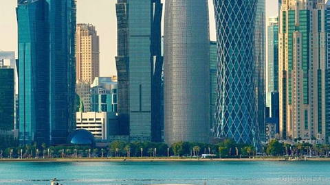 The first-half shortfall has exceeded Qatar’s original full-year forecast.