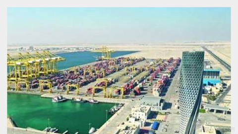 Qatar Ports Management Company says the country hosted 160 ships last month, September
