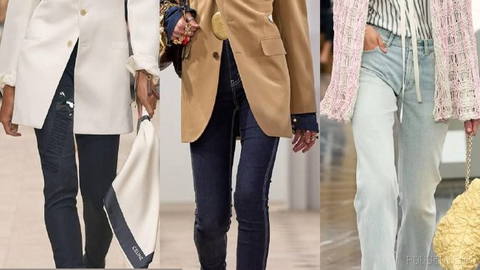 ❗😠 A respected magazine, “Vogue,” announced that skinny jeans have returned to the world of fashion.
