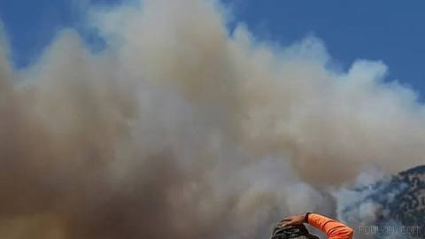 A Spanish industrial fire prompted toxic alerts, while France shut nuclear reactors to protect river levels.