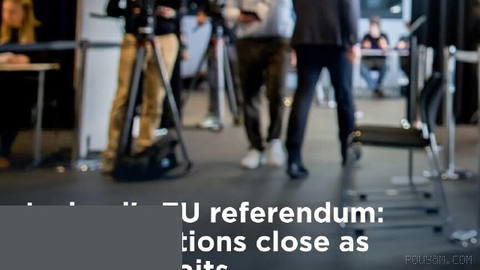 Polling stations in Iceland's EU referendum closed Saturday at 10 p