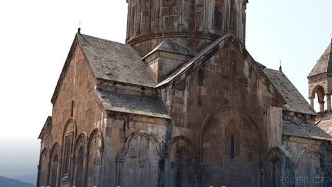 A religious service at the historic Gandzasar monastery has offered a