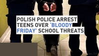 Polish police grapple student violence
