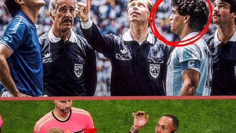 Messi brought back memories of Maradona once again;