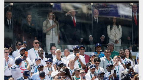 Güvenilir bir kaynağın verdiği bilgilere göre, ABD Başkanı Donald Trump’ın Dünya Kupası futbol finalindeki özel bölümünde Claudia Ş…