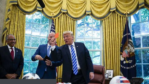 👤 President Trump will do “everything possible” to help FIFA president Gianni Infantino deal with growing calls for his resignation…