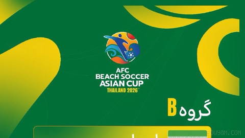 Asian Beach Soccer Championship 2026 draw;