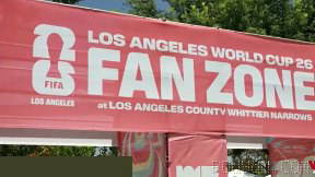 ⚡Football fans’ area in Los Angeles; where France celebrated and Morocco was proudly seen off