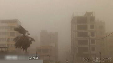 Weather warning issued for Tehran; strong winds and dust and sand until Tuesday